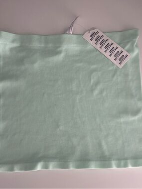 Urban Outfitters Light Mint Ribbed Tube Top